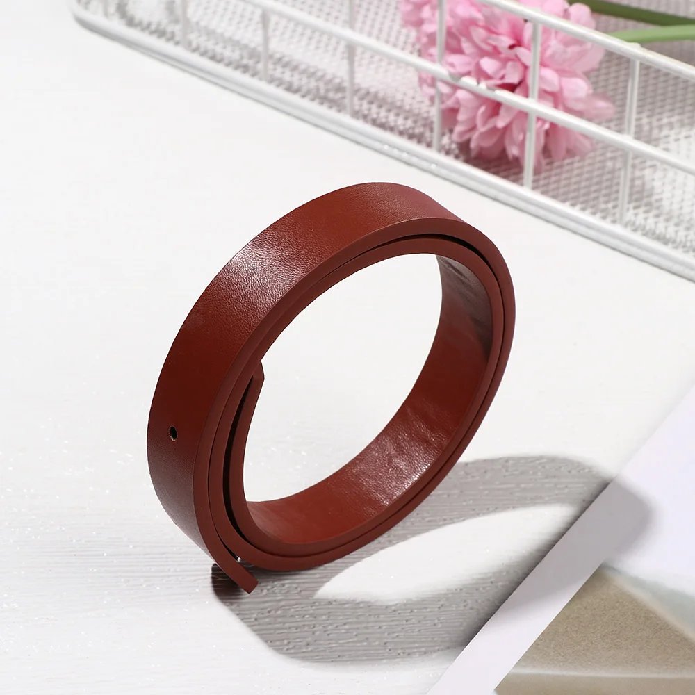 2Pcs New Detachable PU Leather Bag Belt Handbag Band Handle Shoulder Bag Strap Gift Box Handle Band DIY Bag Accessories