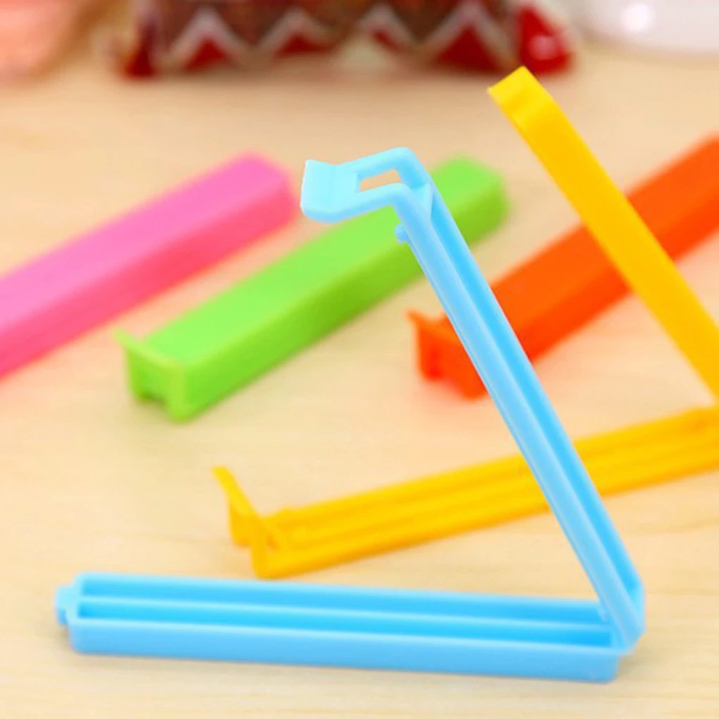 5/10/12/20PCS Portable Kitchen Storage Food Snack Seal Sealing Bag Clips Sealer Clamp Plastic Tool Kitchen Accessories