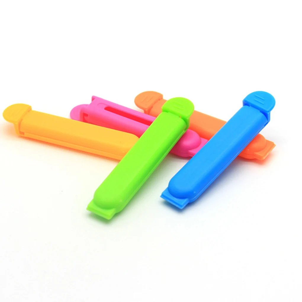 5/10/12/20PCS Portable Kitchen Storage Food Snack Seal Sealing Bag Clips Sealer Clamp Plastic Tool Kitchen Accessories