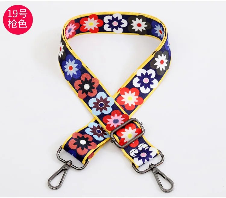 36 color options Rainbow Bag Strap for Women Shoulder Handbag Messenger Belt for a Bag Accessories Handle Cross body Womens Bags