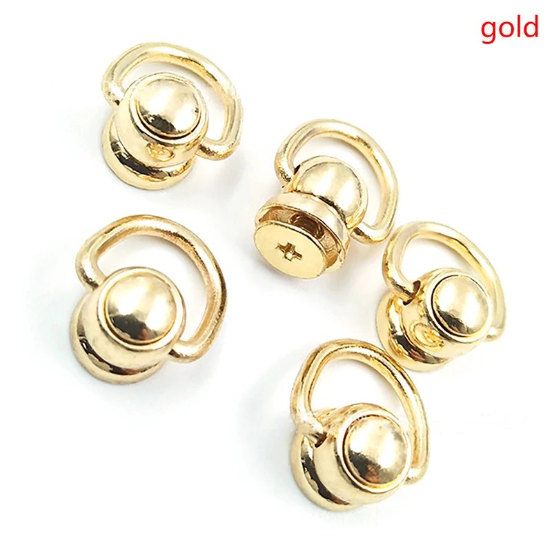 10pcs New Pure Copper Bag Zipper Transform Buckles Accessories DIY Handbag Repair Kit Replace Chain Buckle Adjust Parts Hardware