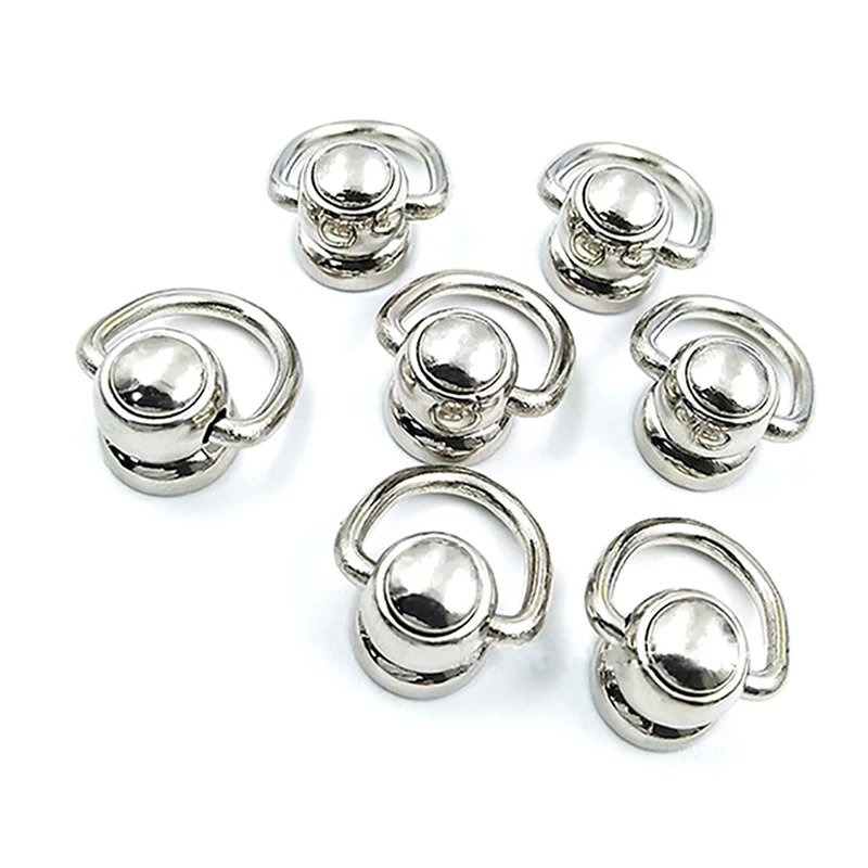 10pcs New Pure Copper Bag Zipper Transform Buckles Accessories DIY Handbag Repair Kit Replace Chain Buckle Adjust Parts Hardware