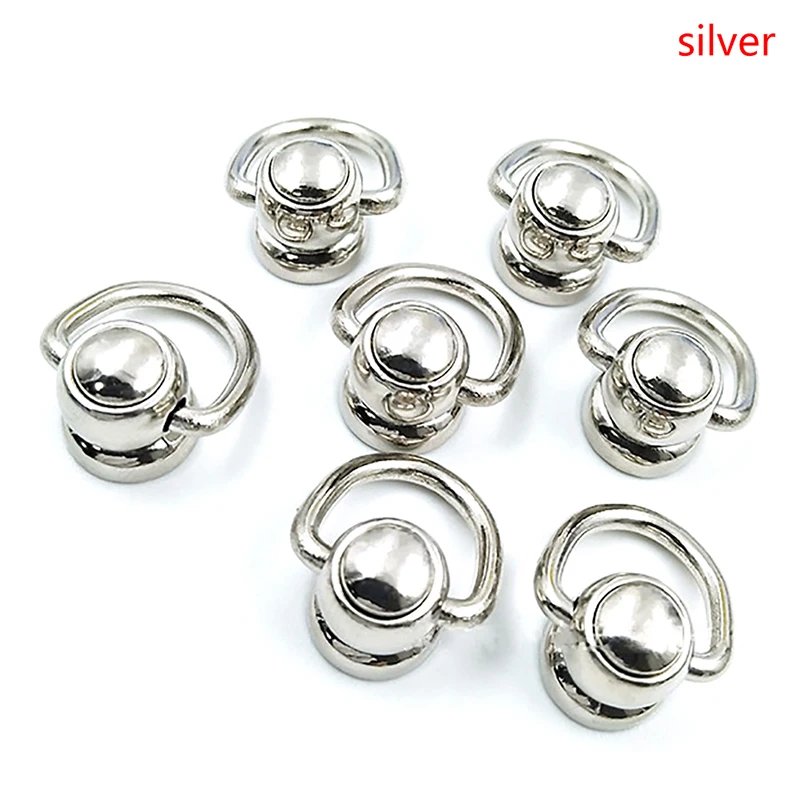 10pcs New Pure Copper Bag Zipper Transform Buckles Accessories DIY Handbag Repair Kit Replace Chain Buckle Adjust Parts Hardware