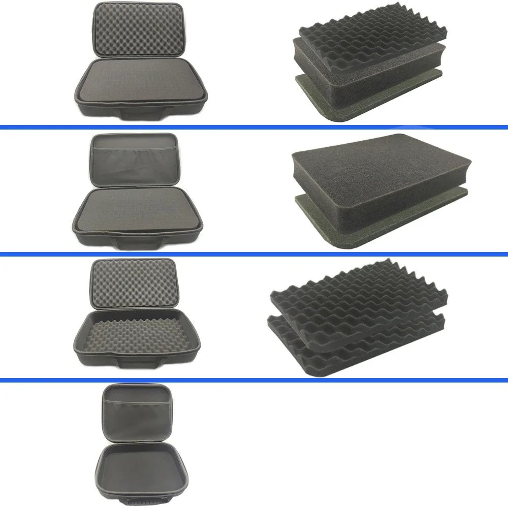 DIY Foam Storage Bag Customized Travel Zipper Box Case For Outdoor Tool Accessories Shockproof Camera Collection Bag