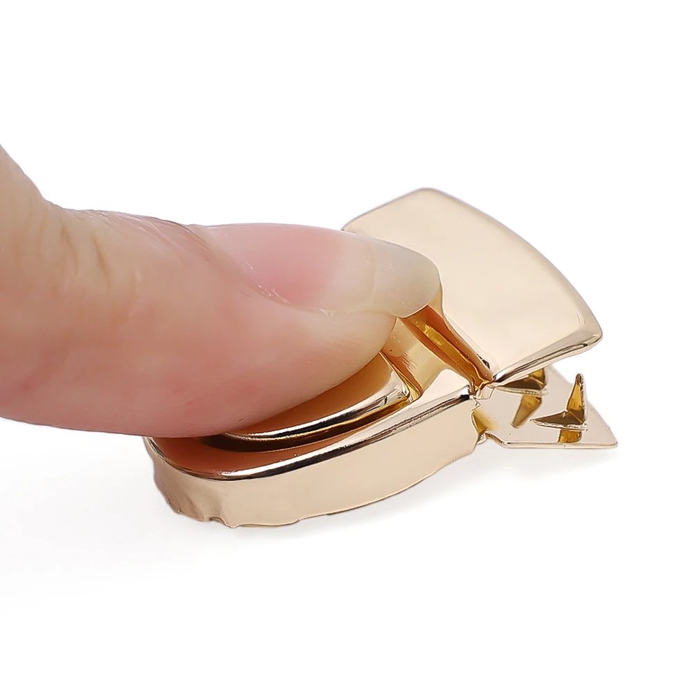 5pcs Metal Locks Bag Clasp Catch Buckles for Handbags Shoulder Bags Purse Totes Closures Snap Clasps DIY Craft Bag Accessories