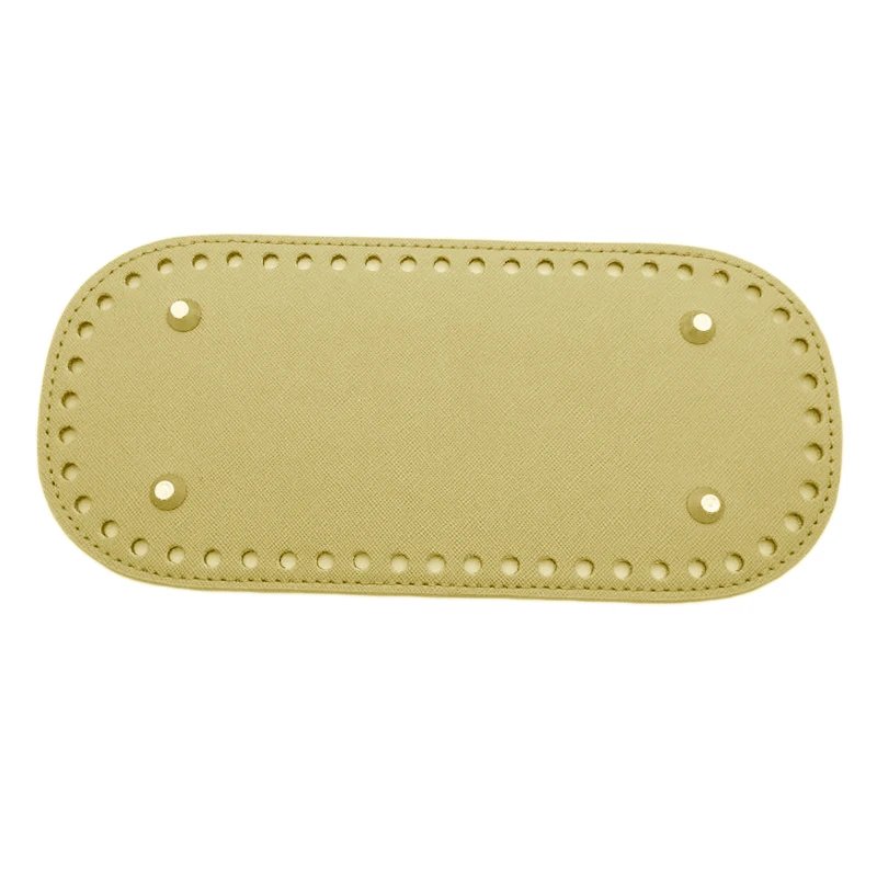 Handmade Oval Long Bottom webbing for crochet bags  Rectangle Round Bottom Diy Crochet Bag Bottom Long Bottom For Knitted Bag