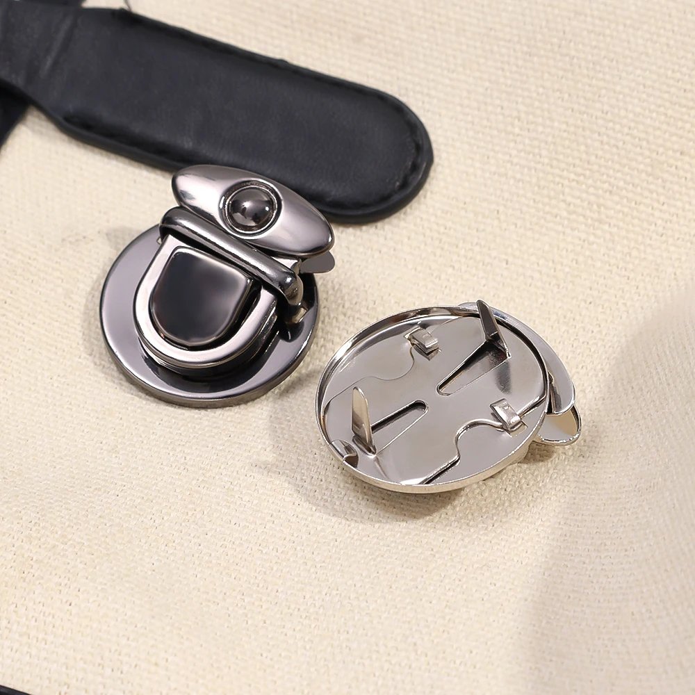 3Pcs Metal Locks Bag Clasp Catch Buckles for Handbags Purse Totes Closures Snap Clasps DIY Craft Hardware Case Bag Accessories
