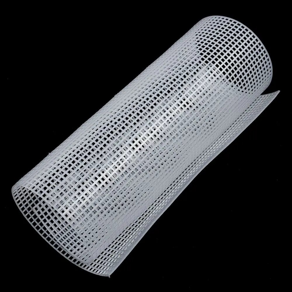 Plastic Mesh Cloth For Bag Rug Thread Hook Craft Supplies DIY Handcraft Latch Hook Bags Made Plastic Grid Hook Crafts Accessorie