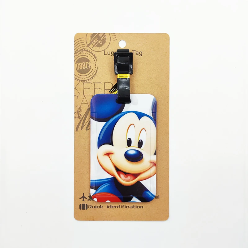 Mickey Minnie Luggage Label Women Travel Luggage Tag Disney Suitcase ID Address Holder Baggage Boarding Portable Suitcase Ticket Mickey Minnie Luggage Label Women Travel Luggage Tag Disney Suitcase ID Address Holder Baggage Boarding Portable Suitcase Ticket