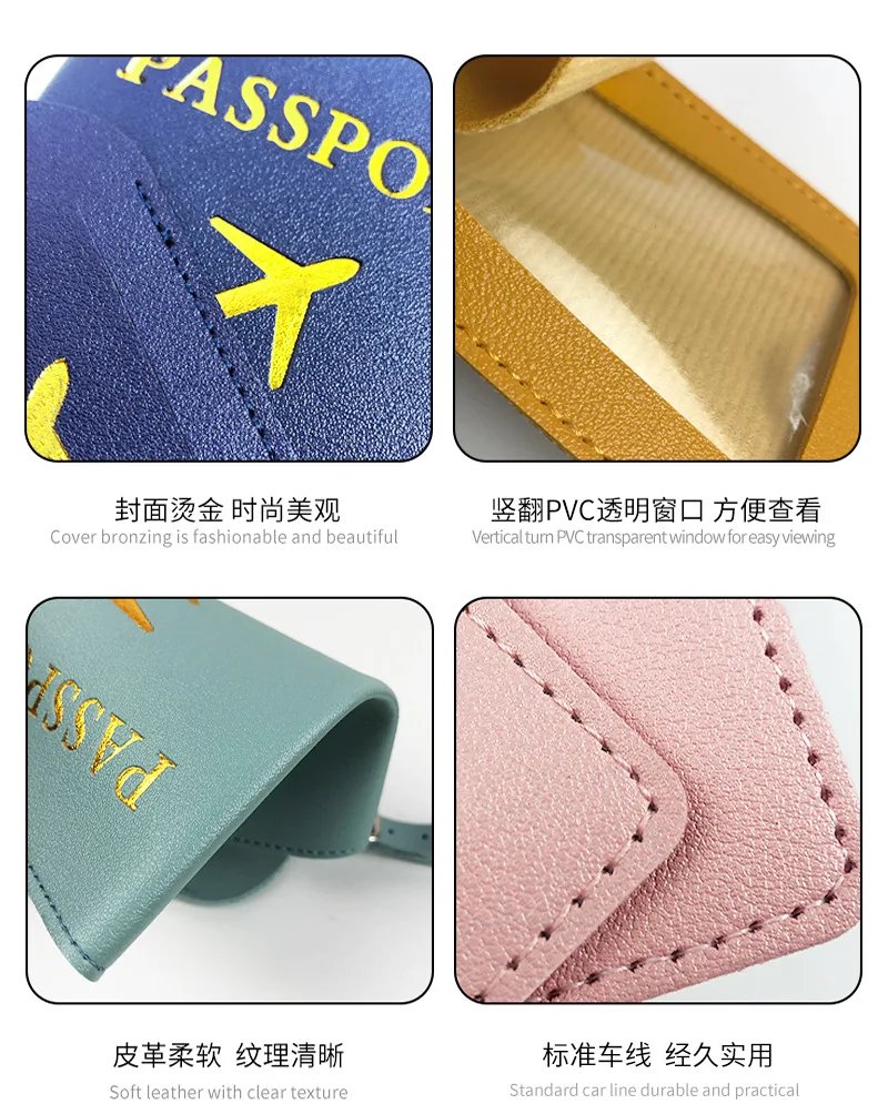 Portable PU Leather Luggage Tag Suitcase Identifier Label Bag Tags for Lunggage Boarding Bag Tag Travel Voyage Accessories Portable PU Leather Luggage Tag Suitcase Identifier Label Bag Tags for Lunggage Boarding Bag Tag Travel Voyage Accessories