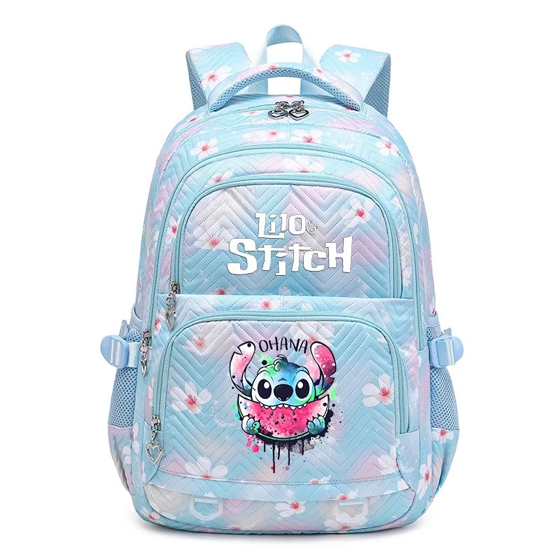 Stitch Waterproof Women Backpack Female Travel Bag Backpacks Schoolbag for Teenage Girls Bookbag Mochila