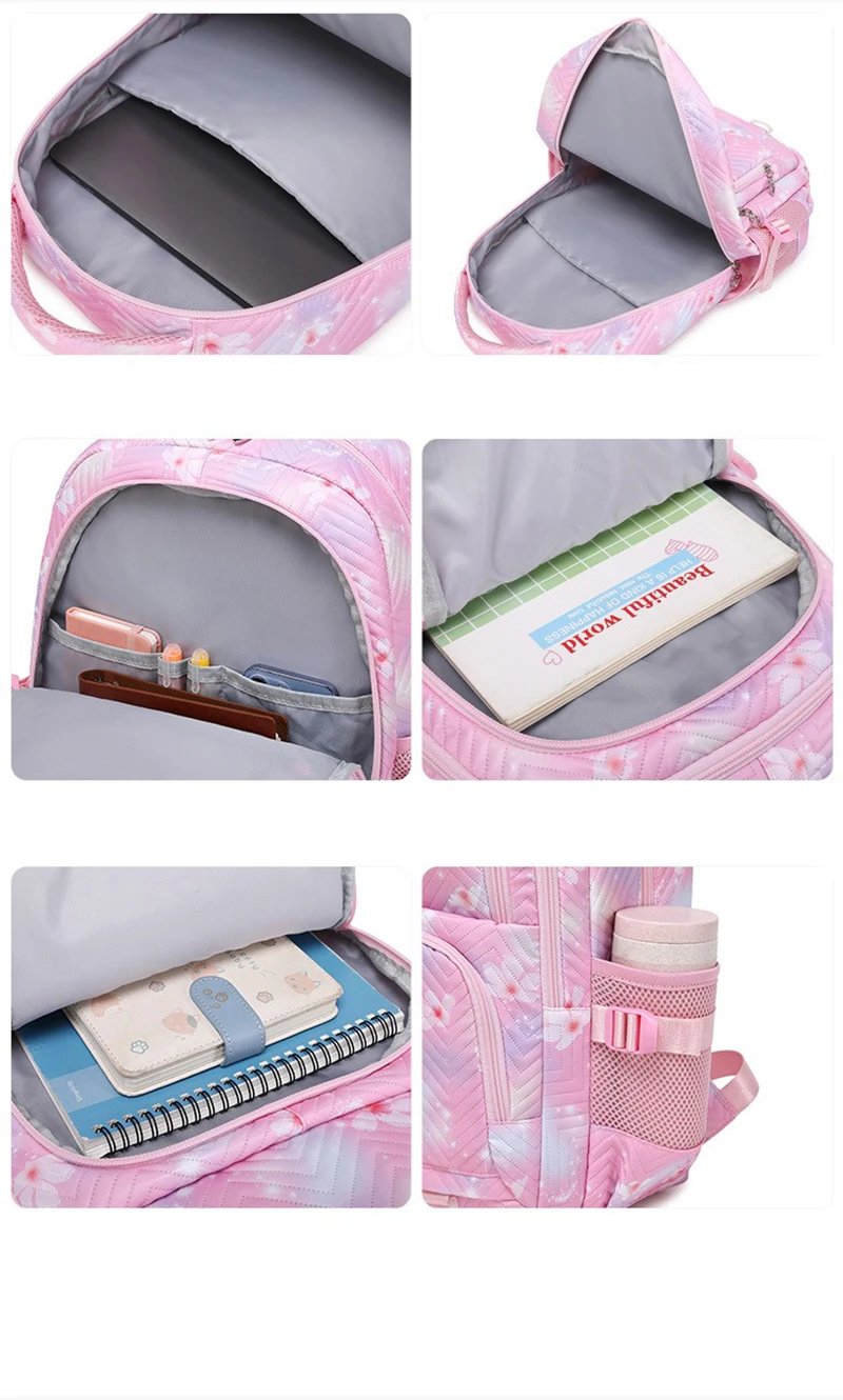 Stitch Waterproof Women Backpack Female Travel Bag Backpacks Schoolbag for Teenage Girls Bookbag Mochila