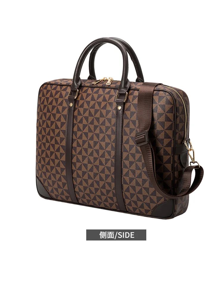 Brand Bag Copy Women's Laptop Bag for Men Suitcase Men's Executive Briefcase Replica Brand Bags 2023 Handbag Man Leather Genuine
