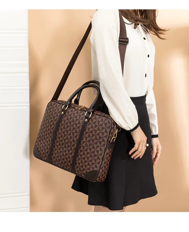 Brand Bag Copy Women's Laptop Bag for Men Suitcase Men's Executive Briefcase Replica Brand Bags 2023 Handbag Man Leather Genuine