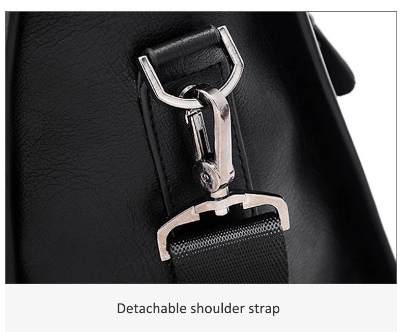 Crossten Large Capacity Leather Briefcase Business Handbag Messenger Bags Vintage Shoulder Travel Bag Men's 17 inch Laptop Bags