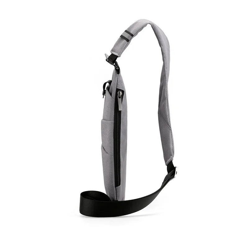 men ultra thin anti-theft small chest bag mini cross body bags male one shoulder sling bag for travel boy sports bag