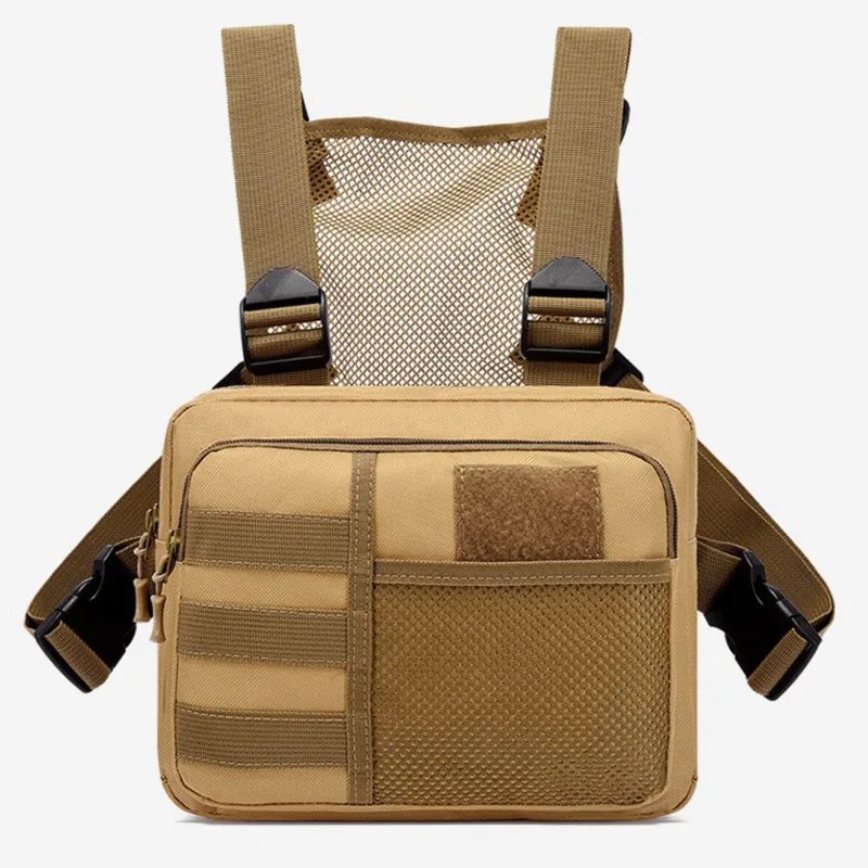 Multi-function Tactical Vest Unisex Chest Rig Bag Fashion Men's Hip-hop Streetwear Chest Bags Waterproof Oxford Sport Backpack Multi-function Tactical Vest Unisex Chest Rig Bag Fashion Men's Hip-hop Streetwear Chest Bags Waterproof Oxford Sport Backpack