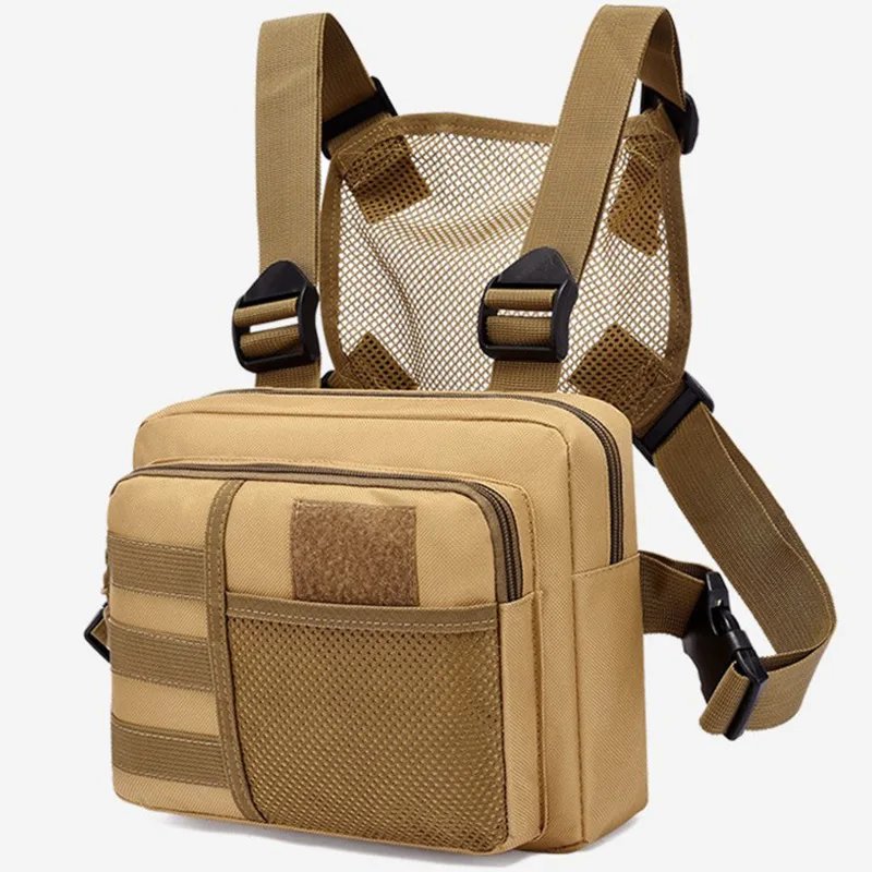 Multi-function Tactical Vest Unisex Chest Rig Bag Fashion Men's Hip-hop Streetwear Chest Bags Waterproof Oxford Sport Backpack Multi-function Tactical Vest Unisex Chest Rig Bag Fashion Men's Hip-hop Streetwear Chest Bags Waterproof Oxford Sport Backpack