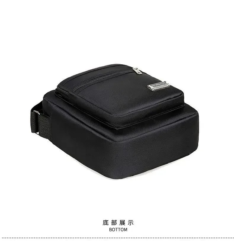 Men Nylon Shoulder Bag Messenger Bag Casual Waterproof Nylon Zipper Pocket Handbag Fashion Tote Travel Male Crossbody Bags