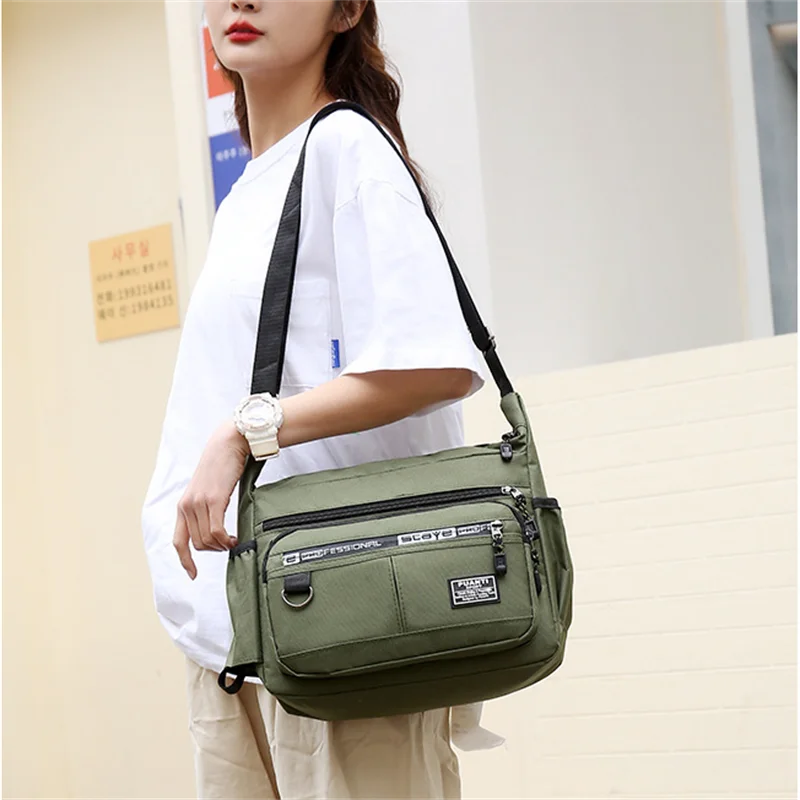 2023 Men's Messenger Bag Crossbody Shoulder Bags Men Small Sling Pack For Work Business Waterproof Oxford Packs Satchel Purse