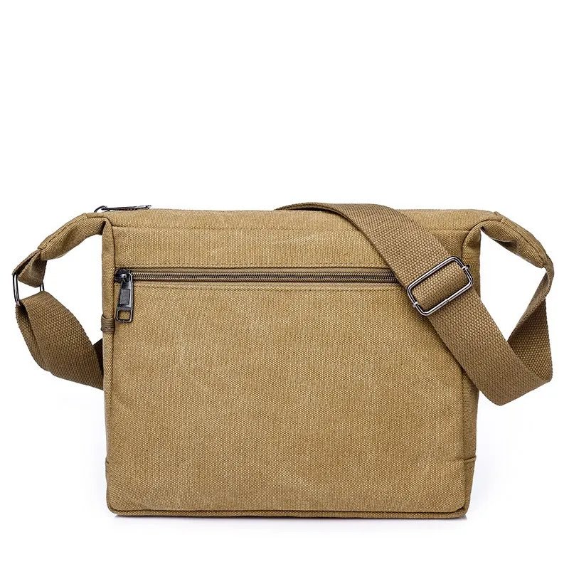 Men Canvas Shoulder Bags Casual Tote Travel Men's Crossbody Bag Luxury Messenger Bags Fashion High Quality Handbag