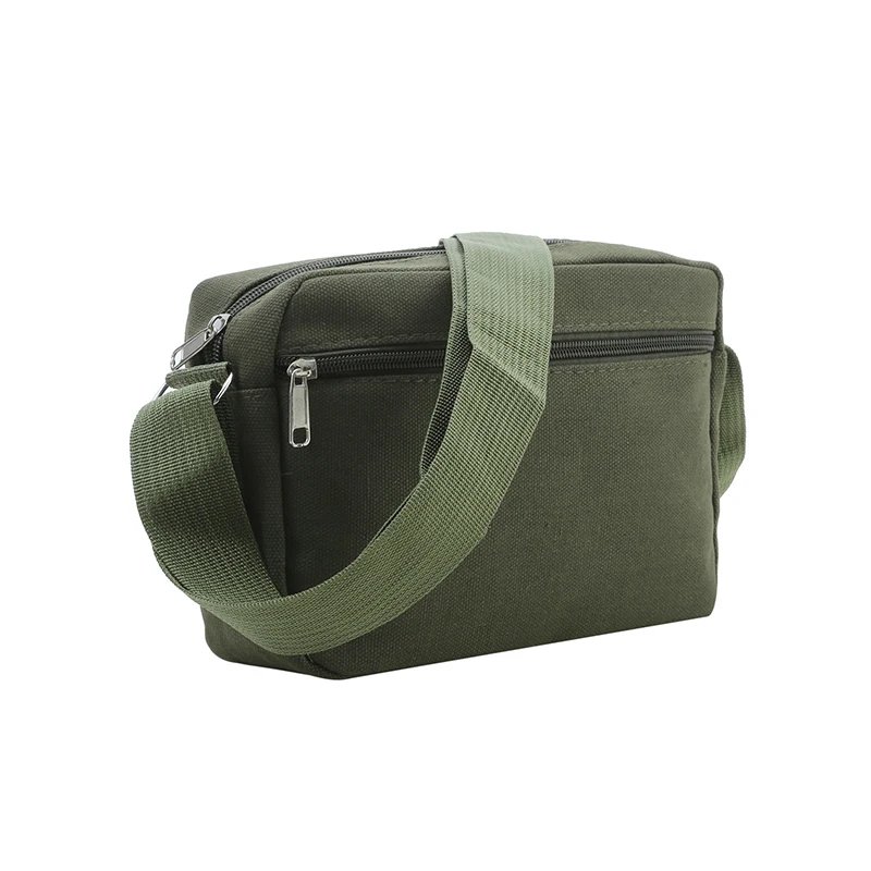 Men Canvas Shoulder Bags Casual Tote Travel Men's Crossbody Bag Luxury Messenger Bags Multi Pocket Bag Men Purses And Handbags