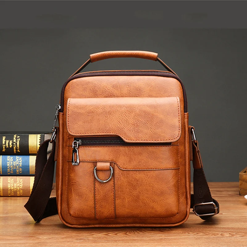 Men's Business Briefcase Vintage Shoulder Bag Men's Business Briefcase Vintage Shoulder Bag