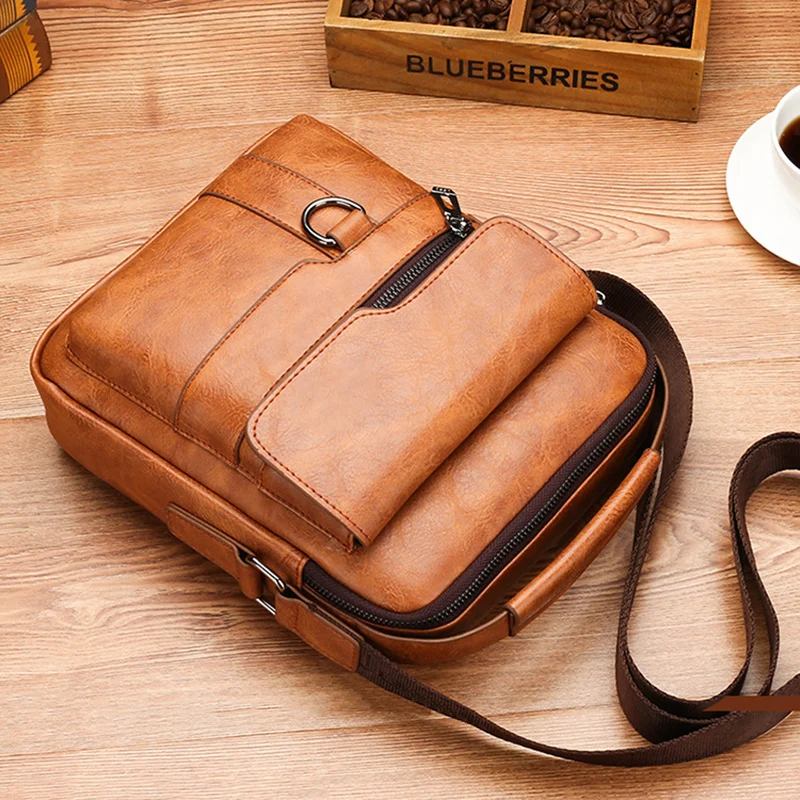 Men's Business Briefcase Vintage Shoulder Bag Men's Business Briefcase Vintage Shoulder Bag