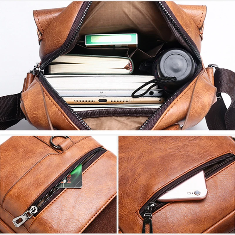 Men's Business Briefcase Vintage Shoulder Bag Men's Business Briefcase Vintage Shoulder Bag