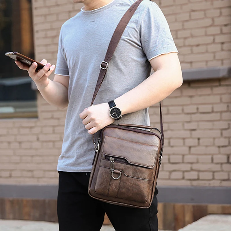 Men's Business Briefcase Vintage Shoulder Bag Men's Business Briefcase Vintage Shoulder Bag