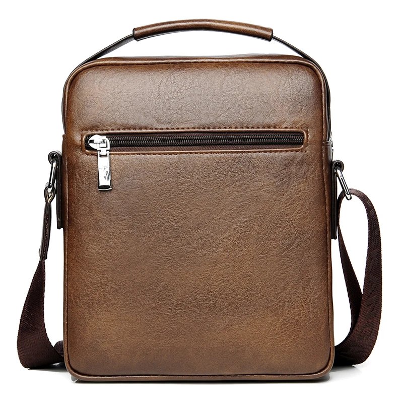 Luxury Brand Men Sling Bag Leather Side Shoulder Bag For Men Husband Gift Business Messenger Crossbody Bag Male Handbag