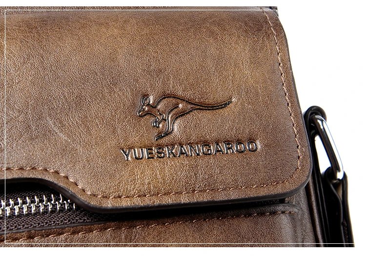 Luxury Brand Men Sling Bag Leather Side Shoulder Bag For Men Husband Gift Business Messenger Crossbody Bag Male Handbag