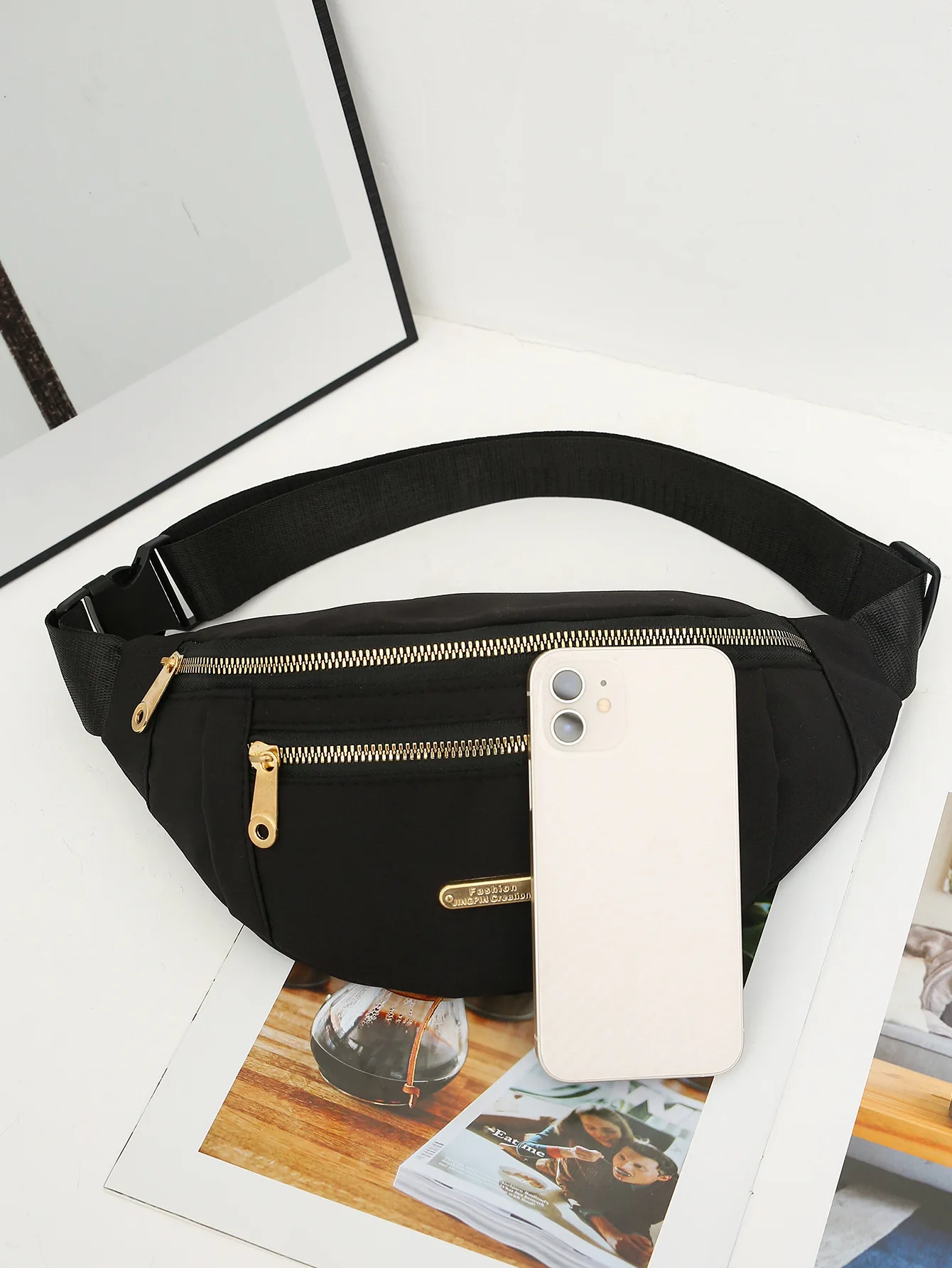 Fanny Packs Waist Pack for Women, Waterproof Waist Bag with Adjustable Strap for Travel Sports Running Fanny Packs Waist Pack for Women, Waterproof Waist Bag with Adjustable Strap for Travel Sports Running