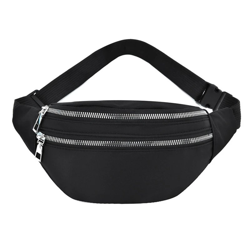 Waist Bag Women Men Waterproof Pocket Fashion Casual Chest Handbag Unisex Sports Travel Purse Plaid Waist Pack Belly Bags Case
