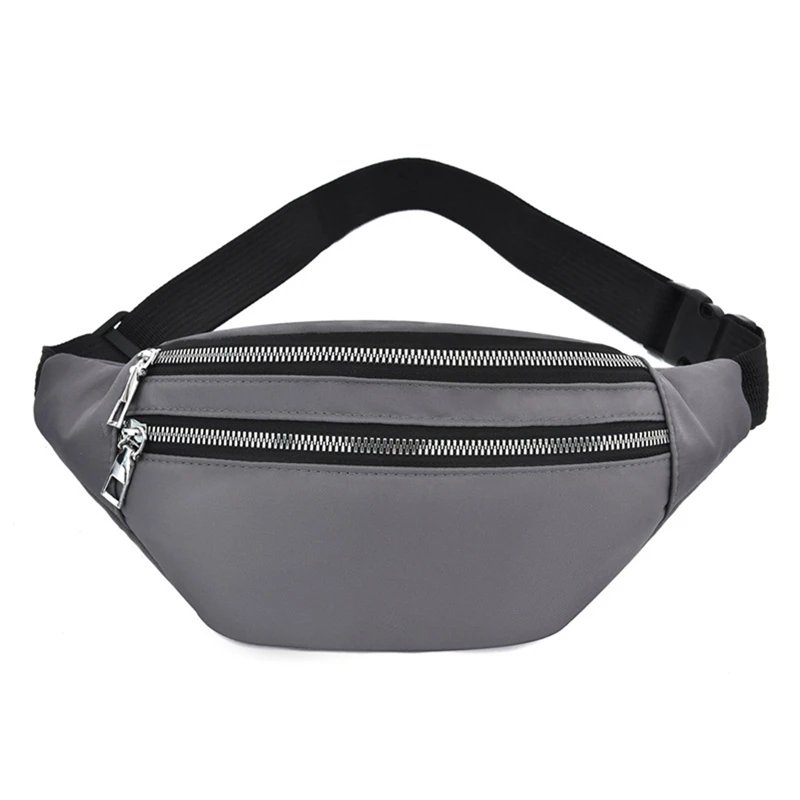 Waist Bag Women Men Waterproof Pocket Fashion Casual Chest Handbag Unisex Sports Travel Purse Plaid Waist Pack Belly Bags Case
