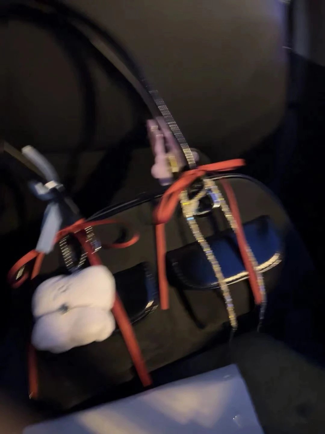 Korean Fashion Womens Shoulder Bag Pure Black Faux Suede Bowling Handbag Casual Luxury Vintage 2024 New Boston Tote Bag