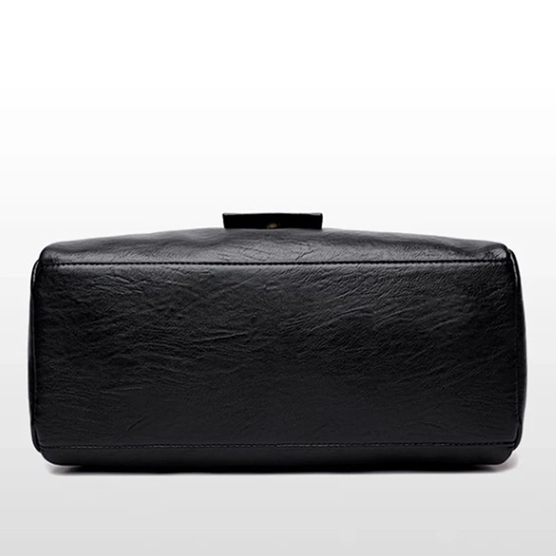 Women Multi-layers Top-handle Bag Quality Leather Handbags Purses Female Luxury Designer Large Capacity Boston Ladies Sac A Main