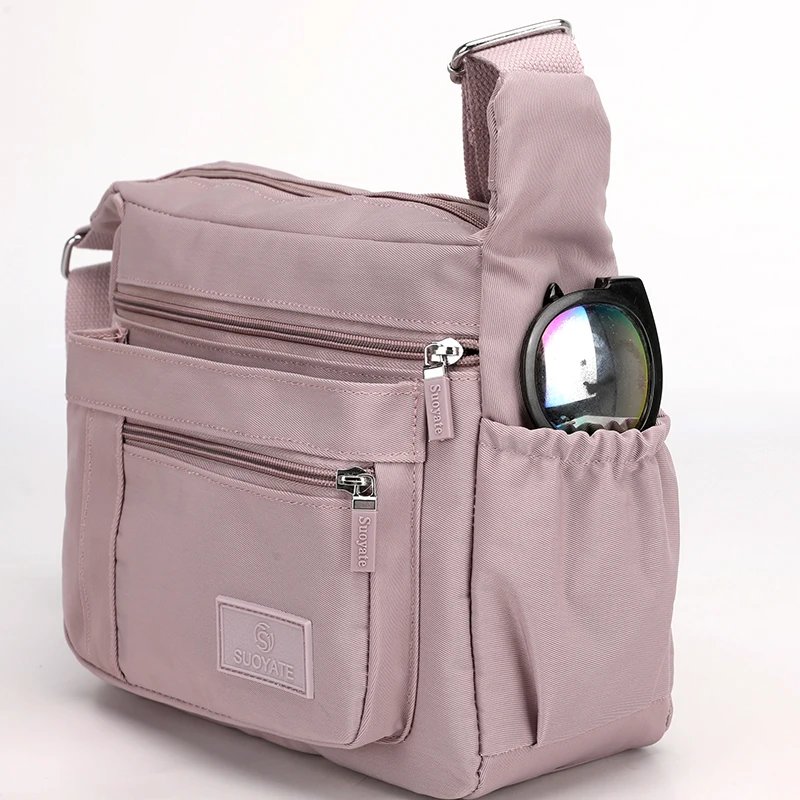 Fashion Shoulder Crossbody Bag for Women Messenger Bags Waterproof Nylon Ladies Handbag