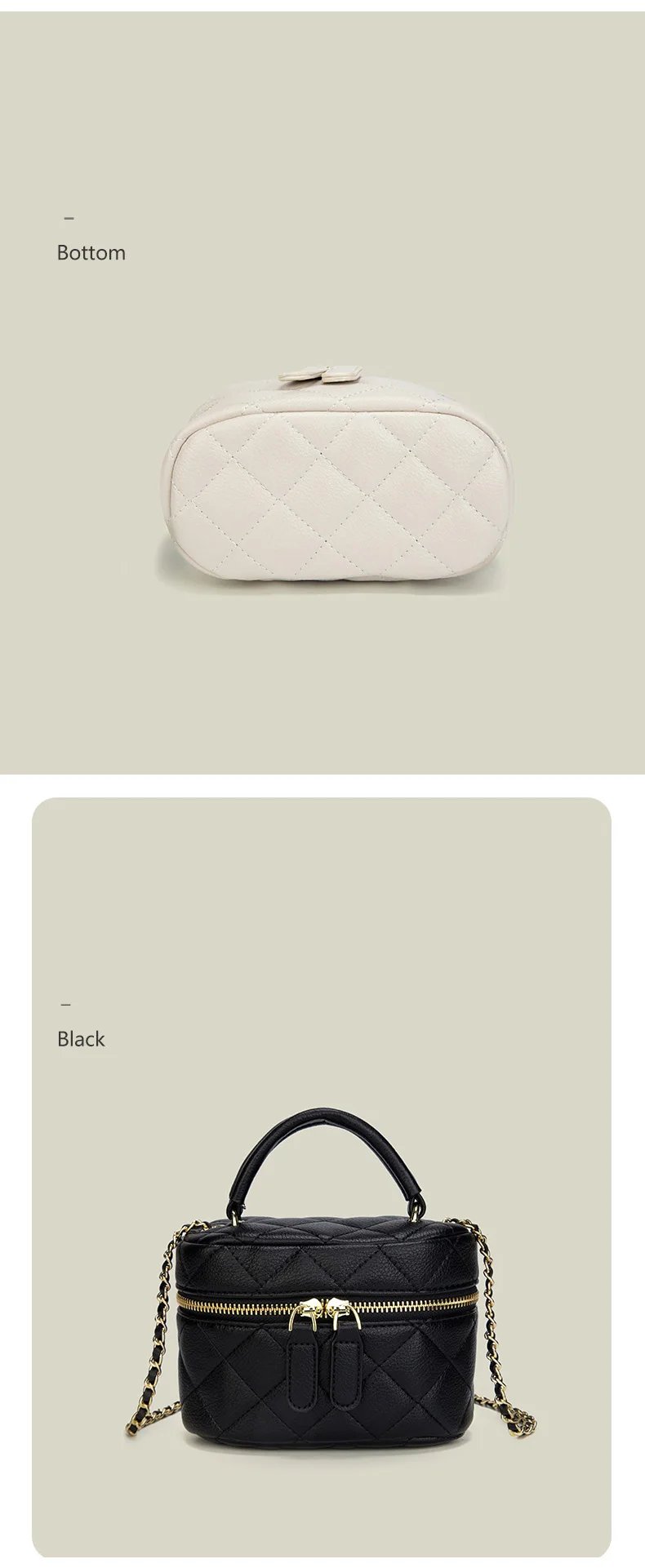 New Mini Quilted Chain Diamond Checkered Women's Crossbody Bag Fashion Mini Designer Handbag High Quality PU Women's Small Bag