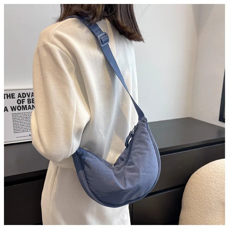 Casual Nylon Hobos Crossbody Bag for Women Designer Shoulder Bags Large Capacity Tote Lady Travel Shopper Bag Female Purses 2024 Casual Nylon Hobos Crossbody Bag for Women Designer Shoulder Bags Large Capacity Tote Lady Travel Shopper Bag Female Purses 2024