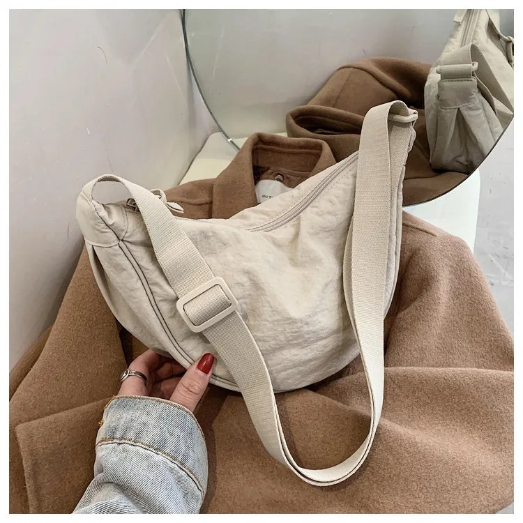 Casual Nylon Hobos Crossbody Bag for Women Designer Shoulder Bags Large Capacity Tote Lady Travel Shopper Bag Female Purses 2024 Casual Nylon Hobos Crossbody Bag for Women Designer Shoulder Bags Large Capacity Tote Lady Travel Shopper Bag Female Purses 2024