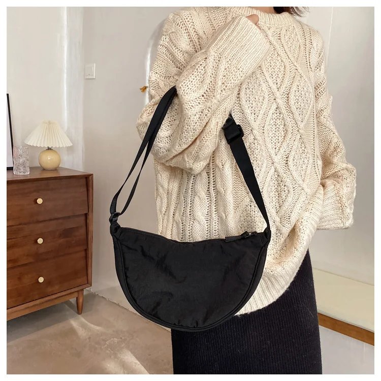 Casual Nylon Hobos Crossbody Bag for Women Designer Shoulder Bags Large Capacity Tote Lady Travel Shopper Bag Female Purses 2024 Casual Nylon Hobos Crossbody Bag for Women Designer Shoulder Bags Large Capacity Tote Lady Travel Shopper Bag Female Purses 2024