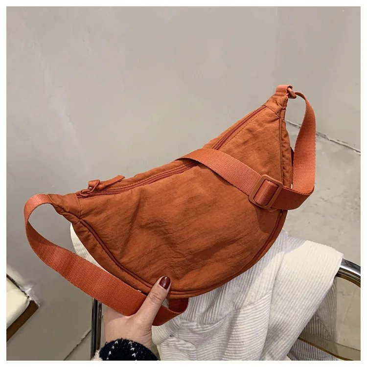 Casual Nylon Hobos Crossbody Bag for Women Designer Shoulder Bags Large Capacity Tote Lady Travel Shopper Bag Female Purses 2023