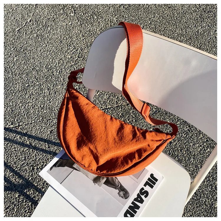 Casual Nylon Hobos Crossbody Bag for Women Designer Shoulder Bags Large Capacity Tote Lady Travel Shopper Bag Female Purses 2023