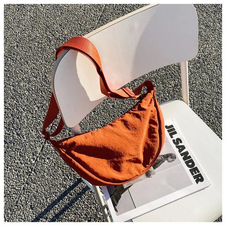 Casual Nylon Hobos Crossbody Bag for Women Designer Shoulder Bags Large Capacity Tote Lady Travel Shopper Bag Female Purses 2023