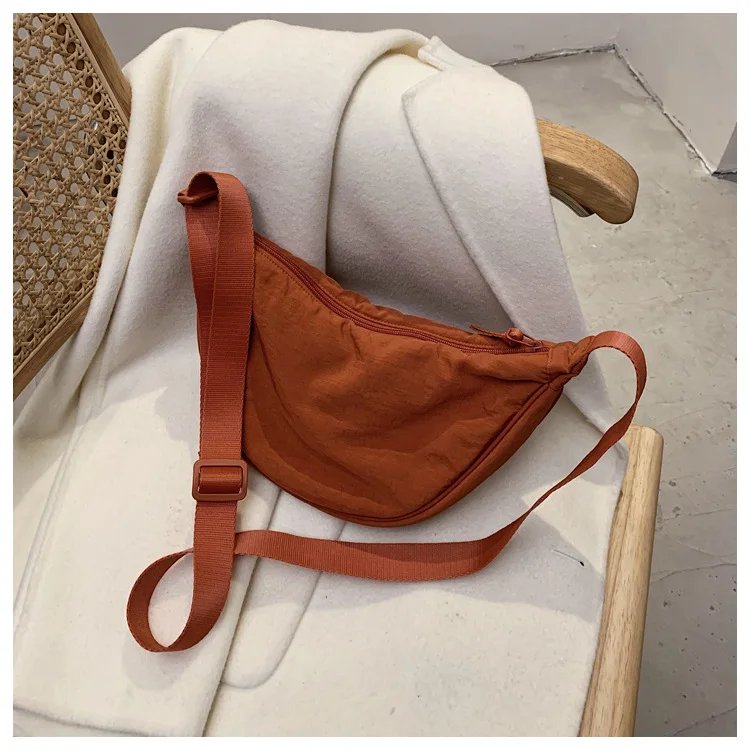 Casual Nylon Hobos Crossbody Bag for Women Designer Shoulder Bags Large Capacity Tote Lady Travel Shopper Bag Female Purses 2023