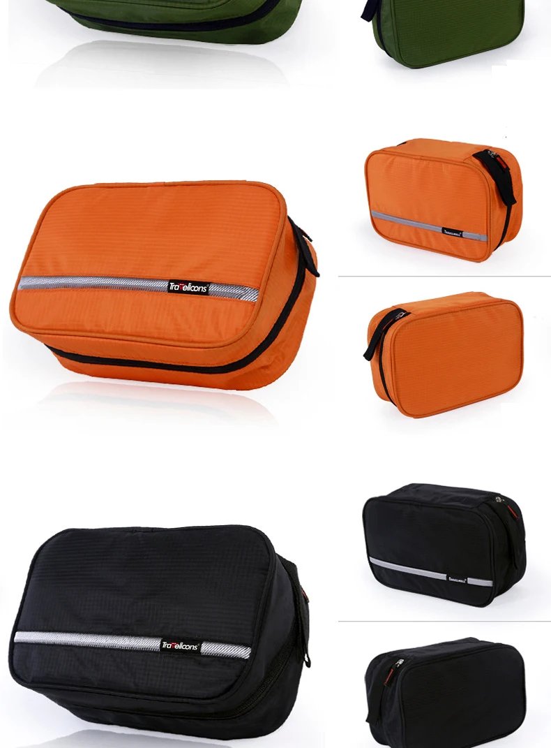 New Hanging Toiletry Bag Travel Toiletry Wash Organizer Kit for Men Women Cosmetics Make Up Sturdy Hanging Hook Shower Bags