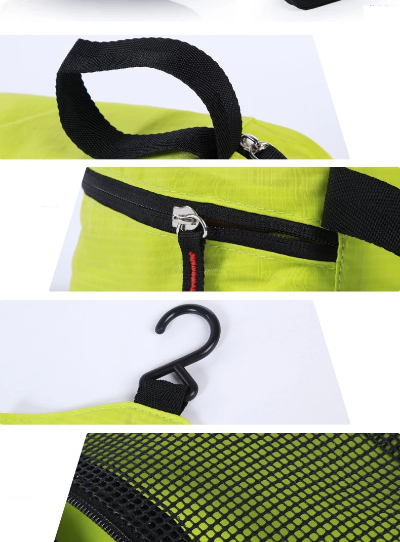 New Hanging Toiletry Bag Travel Toiletry Wash Organizer Kit for Men Women Cosmetics Make Up Sturdy Hanging Hook Shower Bags