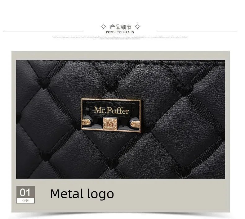 2024 Women's One Shoulder Small Square Handbag New Cross Border Foreign Trade Lingge PU Crossbody Versatile Small Messenger Bag 2024 Women's One Shoulder Small Square Handbag New Cross Border Foreign Trade Lingge PU Crossbody Versatile Small Messenger Bag