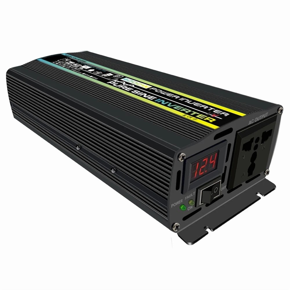 Pure Sine Wave Inverter 12V/24V/48V/60V To AC 110V 220V 8000/6000/4000/3000W Voltage Transformer Power Converter Solar Inverter